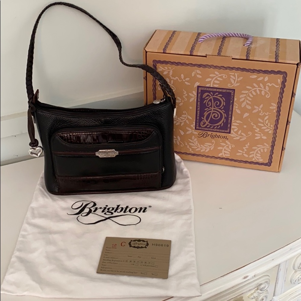 Brighton handbag NEW without tags. With duster bag